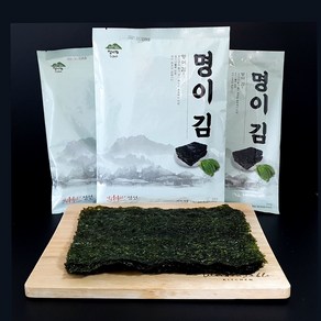 완도김 과 명이의 만남 재래 전장김 구운 명이김 24g(5매) x 10봉, 10개