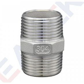 헥사니플 M-M (Hex Nipple M-M) (주물육각니플)_Stainless Fitting 8A ~ 65A, 헥사니플 8A, 1개