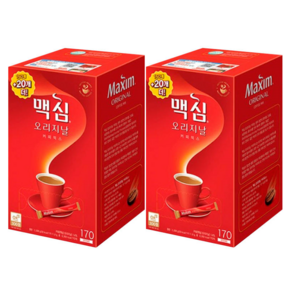 동서 맥심 오리지날 커피믹스 150+20T x2개