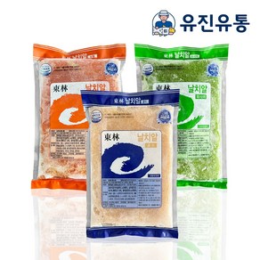 동림 날치알 800G 레드 골드 그린 HACCP 국내가공 초밥 마끼 알밥 일식 식재료, 1개, 골드 800g