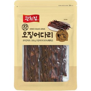 백앤 광천김 참 오징어다리 200g 1개, 10개