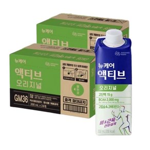 뉴케어 액티브 골든밸런스 단백질음료, 200ml, 48개