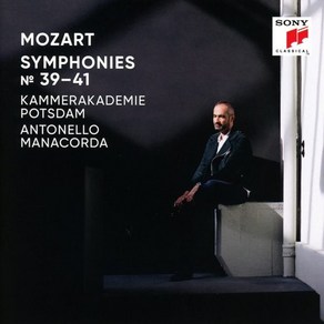 [CD] Antonello Manacoda 모차르트: 교향곡 39-41번 (Mozat: Symphonies K.543 K.550 K.551 