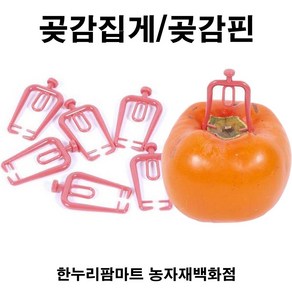 한누리팜마트 곶감걸이 집게 곶감핀 곶감건조 곶감행거집게, 50개