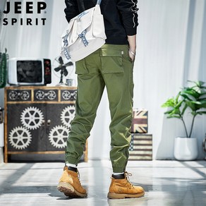 JEEP SPIRIT 지프 스피릿 남자 봄여름 야상 카고멀티 포켓캐주얼 팬츠 SM-2129+양말 증정