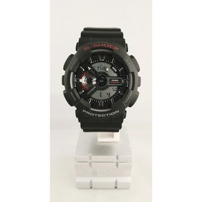 지샥 G-Shock 스탠다드 디지털아날로그 월드타임 레진밴드 시계 GA-110-1ADR