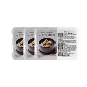 사미헌 갈비탕 진한국물, 1kg, 5개