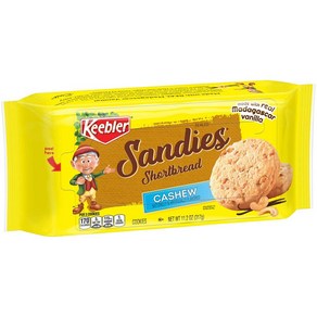 Keeble Sandies Cashew ShotbeadCookies 11.2 Ounce Keeble Sandies 캐슈 쇼트브레드쿠키 11.2온스, 317g, 1개