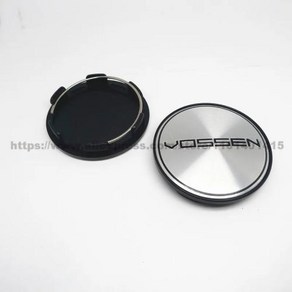 타이어 휠 센터 허브 림 보호 커버 자동차 캡 개 허브 캡 4 방진 플라스틱 68mm/63mm Vossen, H, 1개