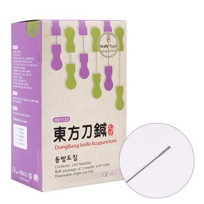 상산도침 동방도침0.30x40mm 1통(100개입) 도침요법, 1개