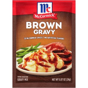 0.87 Ounce (Pack of 1) McComick Bown Gavy Mix 0.87 oz, 24g, 1개