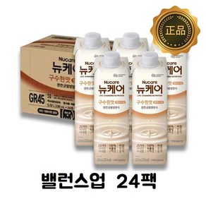 뉴케어 구수한맛 밸런스업, 230ml, 24개