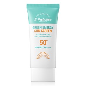 [엘렌실라] 그린에너지 온가족 진정 수분 선크림 SPF50+ UVA++++, 50ml, 1개