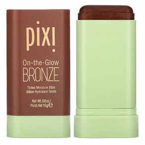 Pixi Beauty 온더글로우 브론즈 틴티드 모이스처 스틱 비치 글로우 19G 0.6OZ), 픽시 뷰티 Pixi Beauty 온더글로우 브론즈 틴티, 1개