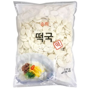 [송학식품] 떡국떡 3.75kg _ 떡국 _ 대용량 _ (약 25인분), 1개