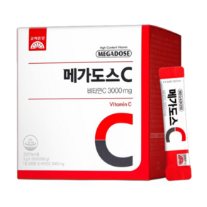 고려은단 메가도스C3000 비타민C, 300g, 1개, 1박스