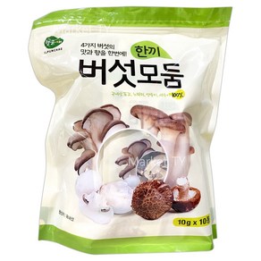 일품채 모둠 한끼 버섯 10g x 10, 10개