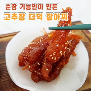 순창 고추장 더덕 장아찌, 1개, 500g