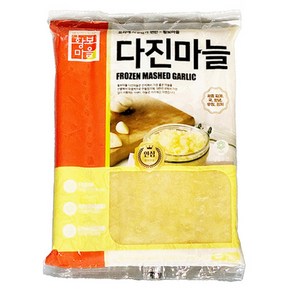 황보마을 냉동 다진마늘 1kg