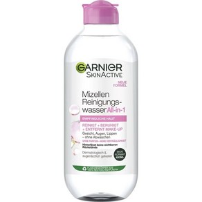 유럽직구 Garnier 가르니에 미셀라 클렌징 워터 올인원 센서티브 스킨 400ml