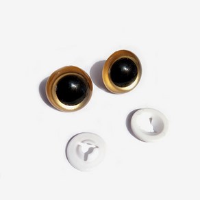 [청라핸즈] 마크라메 부엉이 인형눈 24mm (16-796), 1개