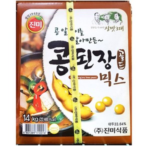 일식 콩된장 ( 진미 14kg ) 1개