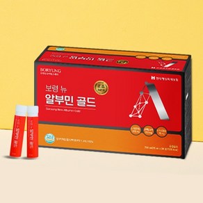 [본사 정품] 뉴 알부민 골드 25ml x 30병 보령 영양제, 1박스, 750ml