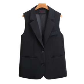 여성 심플 베이직 캐주얼 정장조끼 베스트 Women's Vest 8M245