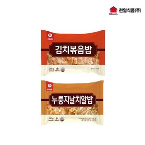 천일식품 볶음밥 250g x 20봉 골라담기 (김치10+누룽지날치알밥10), 없음, 20개