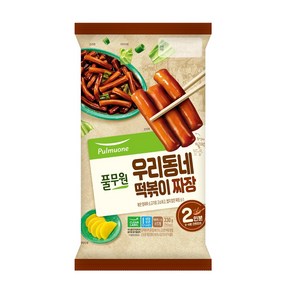 풀무원 우리동네떡볶이짜장 2인 (330G)