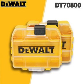 DEWALT 부품 보관함 소형 벌크 보관 케이스 도구 드릴 비트 플라스틱 DT70800 DWAN2190