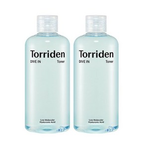 토리든 다이브인 저분자 히알루론산 토너, 300ml, 2개