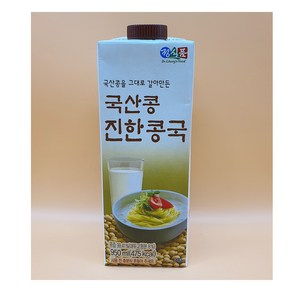 정식품 국산콩 진한콩국 / 콩국수 콩육수, 1개, 950ml