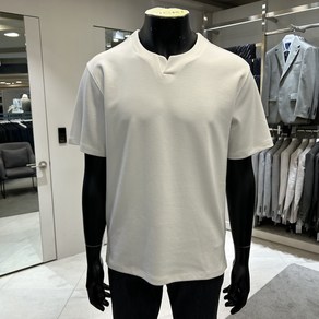 파렌하이트 24SS [COOLEY] 쿨터치 슬릿넥 티셔츠 FIIBD3513