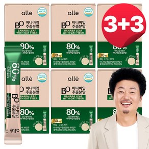 바나바잎 추출물 바나나잎 조절 알레, 60g, 6박스