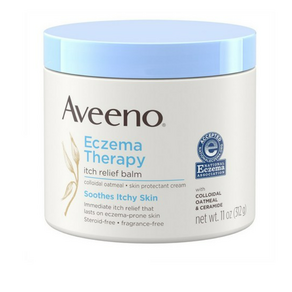 Aveeno Eczema Theapy 아비노 엑지마 테라피 크림 이치 릴리프 밤 11oz(312g), 1개, 312g