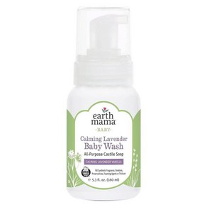 Eath Mama 어스마마 카밍 라벤더 바닐라 베이비 워시, 1개, 160ml