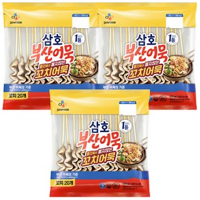 [CJ] 삼호 꼬치어묵 600g, 3개