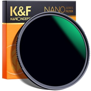 K&F CONCEPT NANO-X Slim MRC ND1000 필터 8K AGC Glass 112mm