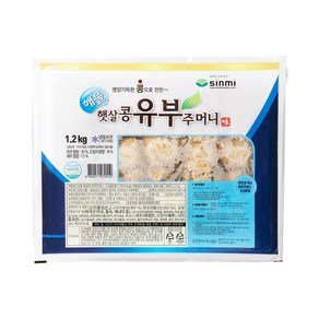 신미 해물 햇살콩유부주머니 1.2kg, 1개