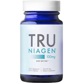 트루 니아젠 나이아젠 NAD 100mg 30캡슐 TRU NIAGEN, 30정, 1개, 30정