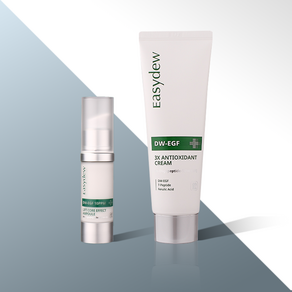 대웅제약 이지듀 리프트 EGF 이펙트 앰플 15ml+항산화 크림 75ml/안티옥시던트, 15g, 1개