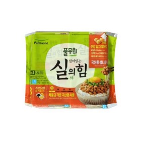 풀무원 실의힘 국산콩 생나또, 16개, 49.5g
