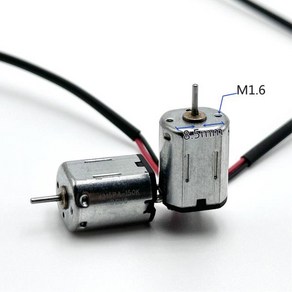 [누리공구] 미니 N20 모터 DC 3V 23000RPM 고속 저전류 마이크로 12mm X DIY 전기 장난감 태양광, 1개