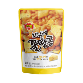 머거본 치즈스낵 & 꿀땅콩, 230g, 3개