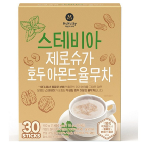 맥널티 스테비아 제로슈가 호두아몬드율무차 30개입 x 2개, 18g