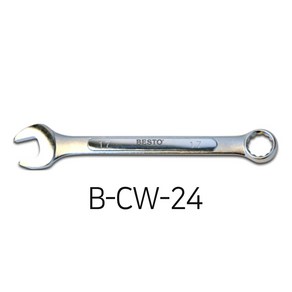 베스토 콤비네이션 렌치 B-CW-24 스패너 옵셋 조합 렌찌 수공구 24mm, 1개