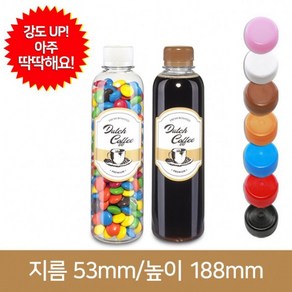 페트병 더치300ml(A)브릿지마개 28파이, 1개, 1개