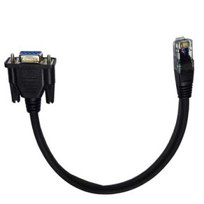 RS232 DB9 암 Rj45 수 라우팅 스위치 디버그 케이블 라인 8 핀 Rj45 수 9 핀 DB9 암 콘솔 구성 라인 코드 와이어, 없음, 없음, 1) Black