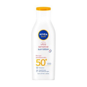 니베아 울트라 센서티브 선로션 200ml 어린이겸용 SPF50 썬크림 민감피부용, 1개